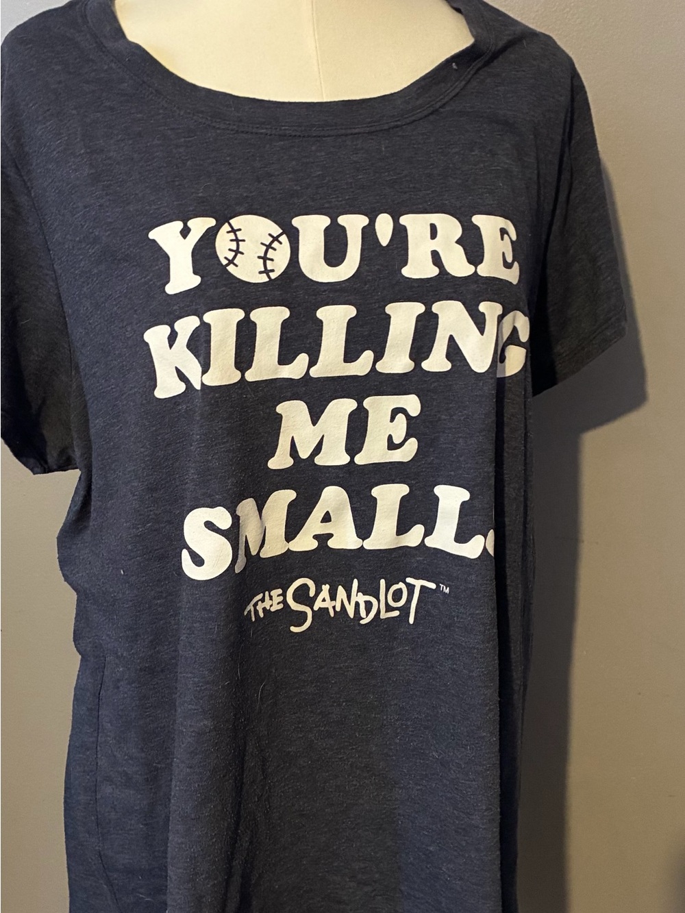 The Sandlot "You're Killing Me Small" Navy Graphic Tee Torrid 3